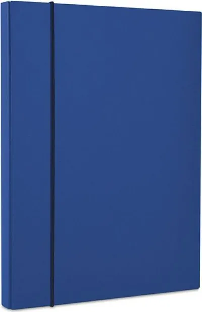 Dosje me llastik Office Products, PP, A4, e kaltër e errët - 1