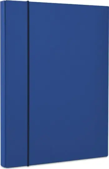Dosje me llastik Office Products, PP, A4, e kaltër e errët