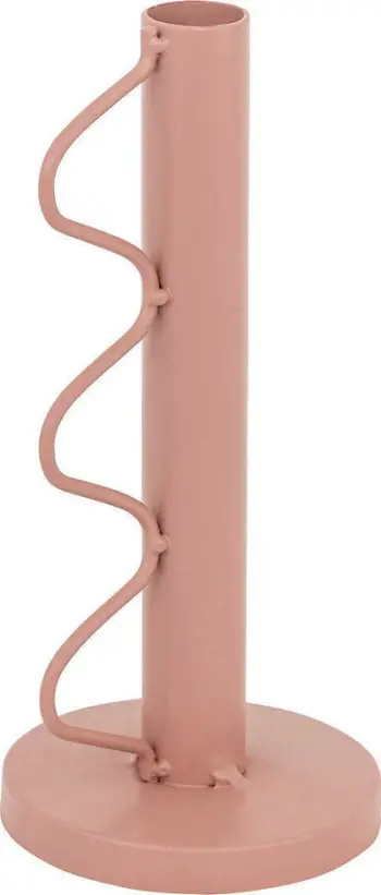 Mbajtëse qiriri metalike BLISS, 20 cm, për një qiri