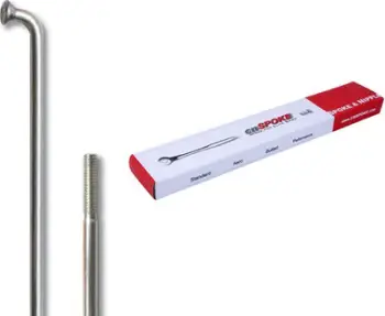 Aksesor për biçikletë Vida CNSPOKE STD14 2.0, 262mm, 144 copë, të argjendta