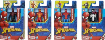 Figurë aksion Marvel Spider-Man Epic Hero Series, 10 cm, personazh i përzier, shumëngjyrëshe
