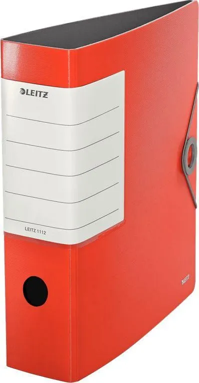 Dosje me mekanizëm Leitz 180° Active Solid A4, 82mm, e kuqe - 2