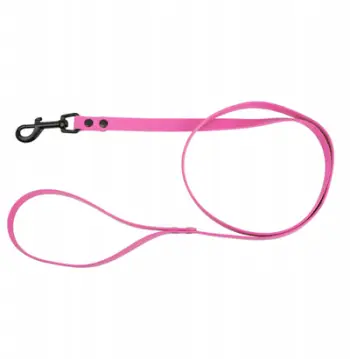 Litar për qen Pets Collection BK-20023, gomë e qëndrueshme, 16mm 1.2m, i zi