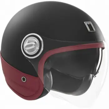 Helmetë motoçiklete jet Nox Premium Heritage, e lehtë, stil retro