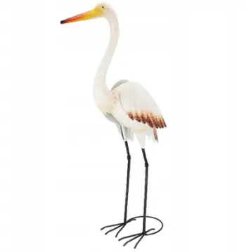 Figurë dekorative trumcë hekuri DECORATIVE CRANE, 91cm, shumëngjyrëshe