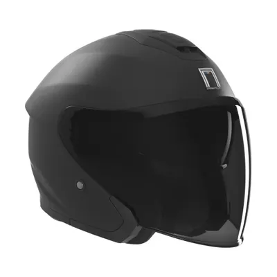 Helmetë moto Jet Nox Premium Spy, për të rritur, i zi - 1