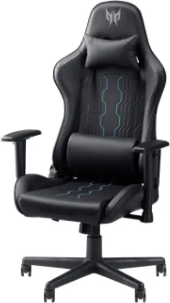Karrige gaming Predator Rift Go, shpinore e rregullueshme 90° 160°, jastëk për kokë dhe shpinë, e zezë