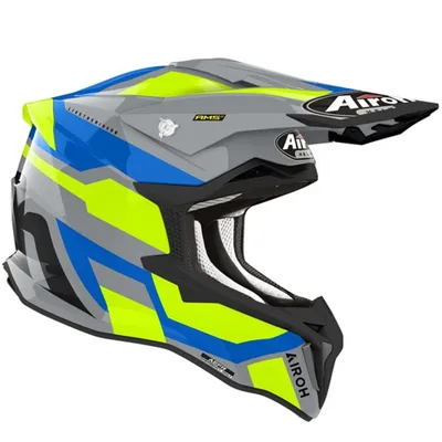 Helmetë motocross Airoh Strycker Glam, madhësia XL, e verdhë - 2