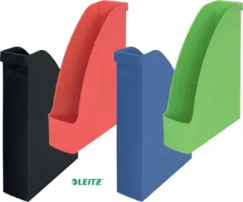 Mbajtëse revista Leitz Recycle, formati A4, plastikë e ricikluar, jeshile