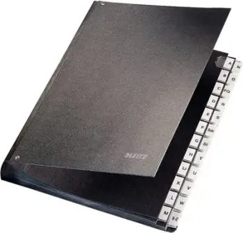 Dosje nënshkrimi Leitz Signature File Desktop Index, A4, karton i fortë