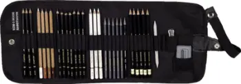 Set vizatimi Koh-I-Noor Art Set, komplet artistik, kuti e zezë