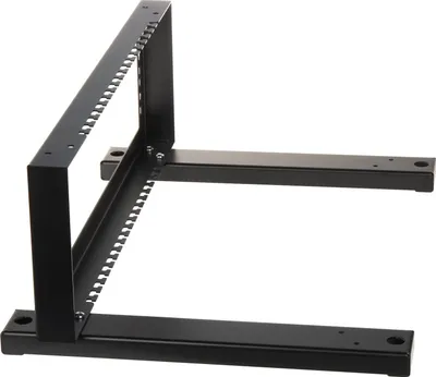 Mbajtëse rack Stalflex STR19-2U-B, 19", 2U, e zezë - 1