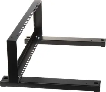 Mbajtëse rack Stalflex STR19-2U-B, 19", 2U, e zezë