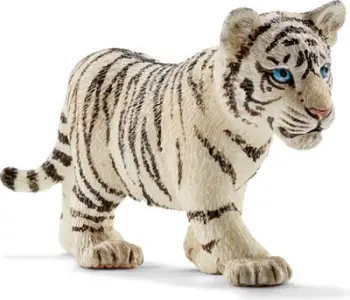 Figurë lodër Schleich Wild Life White Tiger Cub, plastikë, multikolor