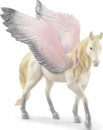 Figurë lodër Schleich Bayala Pegasus, plastikë e qëndrueshme, shumëngjyrëshe