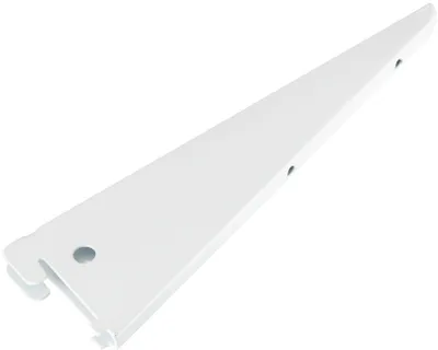 Mbajtëse rafte U pa markë, 220mm, set 10 copë, të bardha - 1
