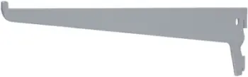 Mbajtëse rafti Silver 350mm, kapacitet 55 kg, 20 copë, ngjyrë argjend