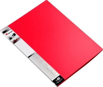Dosje me xhepa Titanum Offer Folder, A4, 20 xhepa, e kuqe - 1