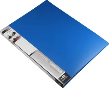 Dosje ofertash Titanum PP A4, 40 xhepa, blu