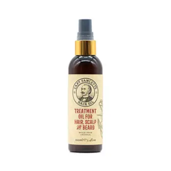 Vaj ushqyes për flokët, skalpin e kokës dhe mjekrën Captain Fawcett, 100 ml