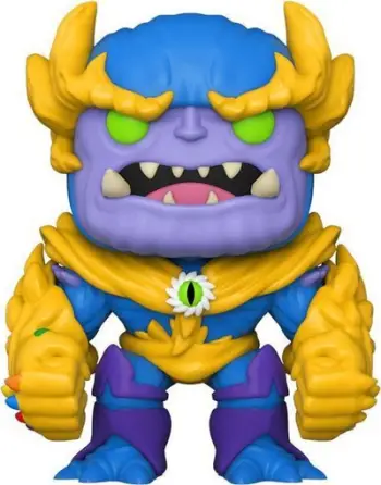 Figurë koleksionare Funko POP Marvel Monster Hunters Thanos, vinyl, shumëngjyrëshe