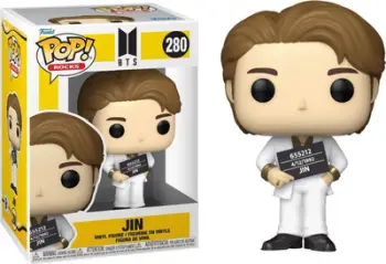 Figurë koleksionuese Funko POP Rocks BTS Butter Jin, vinyl, shumëngjyrëshe