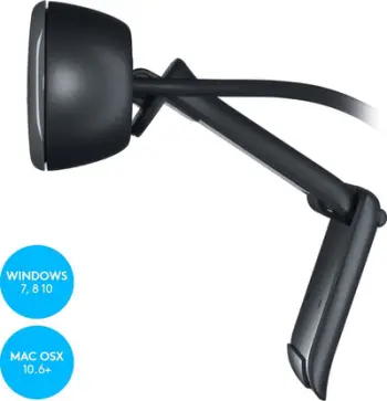 Set webcam dhe kufje Logitech C270 + H390, HD 720p, USB, e zezë