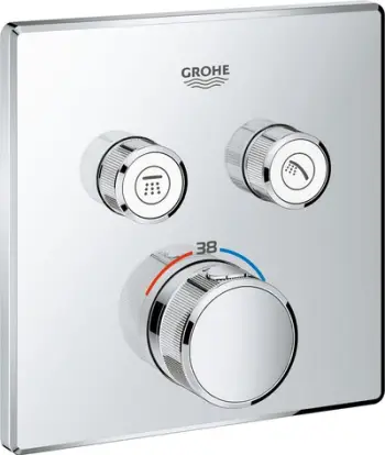 Përzierës dushi Grohe Grohtherm Smartcontrol, i fshehtë, krom