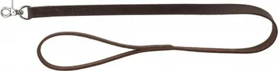 Litar qeni Trixie Rustic – 1.20 m, 12 mm, Kafe e Errët - 1