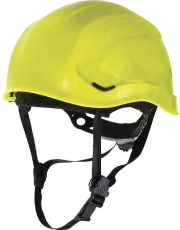 Helmetë sigurie Delta Plus Granite Peak, stil alpinizmi, izolim elektrik, i verdhë