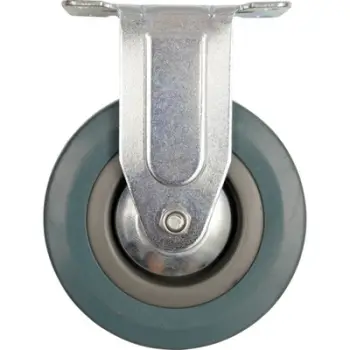 Rrotë fikse Vorel 87353, 100mm, gomë gri, metalike