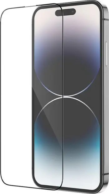 Set xhama mbrojtës Hoco për iPhone 14 Pro, 25 copë, tempered glass HD, transparent