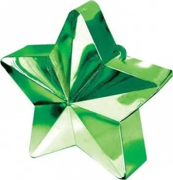 Peshë tullumbacesh Green Star, dekorative, jeshile