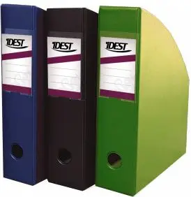 Mbajtëse revista Idest PVC A4 70mm, blu navy