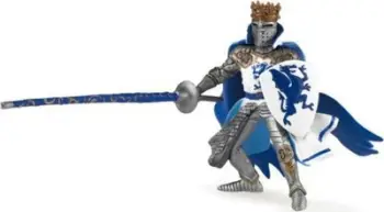 Figurë lodër Papo Fantasy World Blue Dragon King, PVC, shumëngjyrëshe