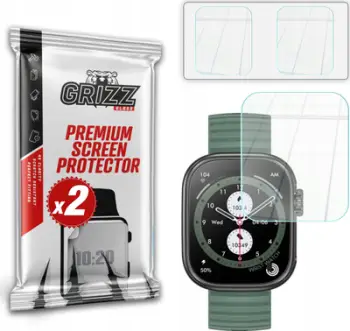 Set xham mbrojtës hibrid Grizz për MyPhone Watch Tool, 2 copë, transparent