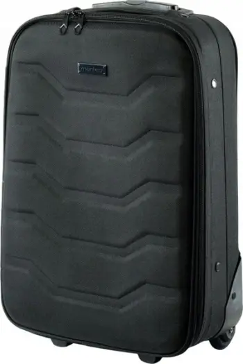Valixhe kabine Martes Farisca, 38L, 55 x 37 x 20 cm, e zezë