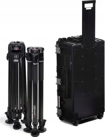 Valixhe me rrota Manfrotto Pro Light Reloader Tough H83, profesionale, e zezë