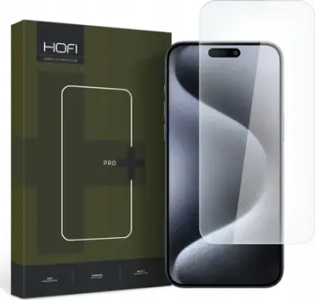 Stiker mbrojtës ekrani Hofi Tempered Glass, 0.3mm, 9H, për iPhone 16 Pro Max, transparent