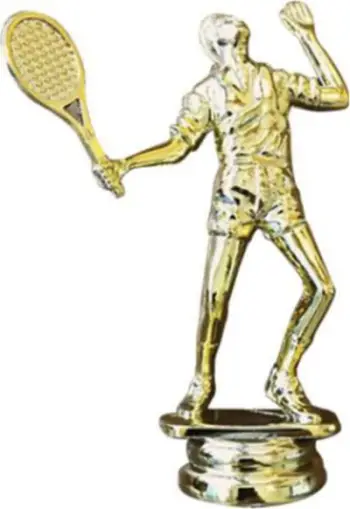 Figurë për pllakë druri Champion F278G, plastike, ngjyrë ari
