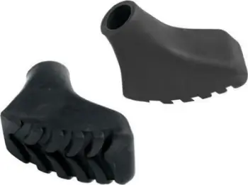 Kapakë gome për shkopinj Nordic Walking Victoria Sport, 11 mm, set 2 copë, të zinj