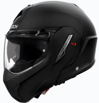 Helmetë flip up Airoh Mathisse II Color, matt, madhësia M, e zezë mat