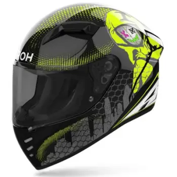 Helmetë integrale Airoh Connor Gamer, me vizier dielli, dizajn Gamer, shumëngjyrëshe