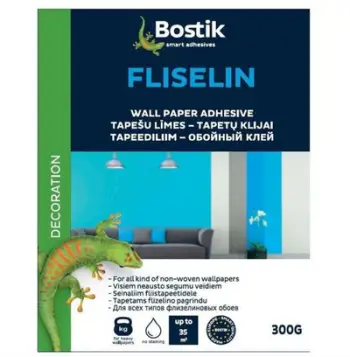 Ngjitës për letër muri Bostik Non-woven, 300g, deri 35 m², transparent