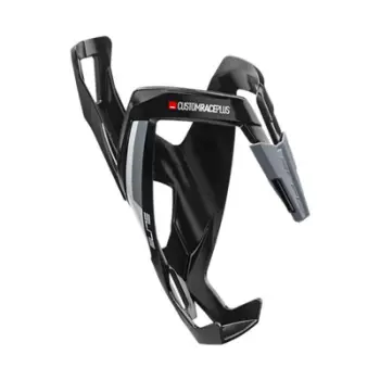 Mbajtese Shishe Biciklete Custom Bardhe/hiri Glossy