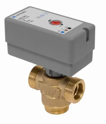 Valvul 3-drejtimëshe zonale Afriso AZV 643 M, 1", 230V AC