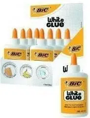 Ngjitës i lëngshëm Bic White Glue, 118 ml, i bardhë