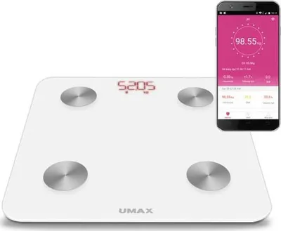 Peshore banjoje Umax Smart Scale US20M UB605, inteligjente, Bluetooth - 2