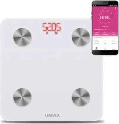 Peshore banjoje Umax Smart Scale US20M UB605, inteligjente, Bluetooth - 3