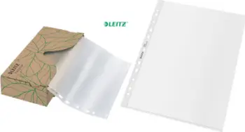 Set xhepash plastikë Leitz Recycle A4 Pocket Dispenser, 40 copë, transparent